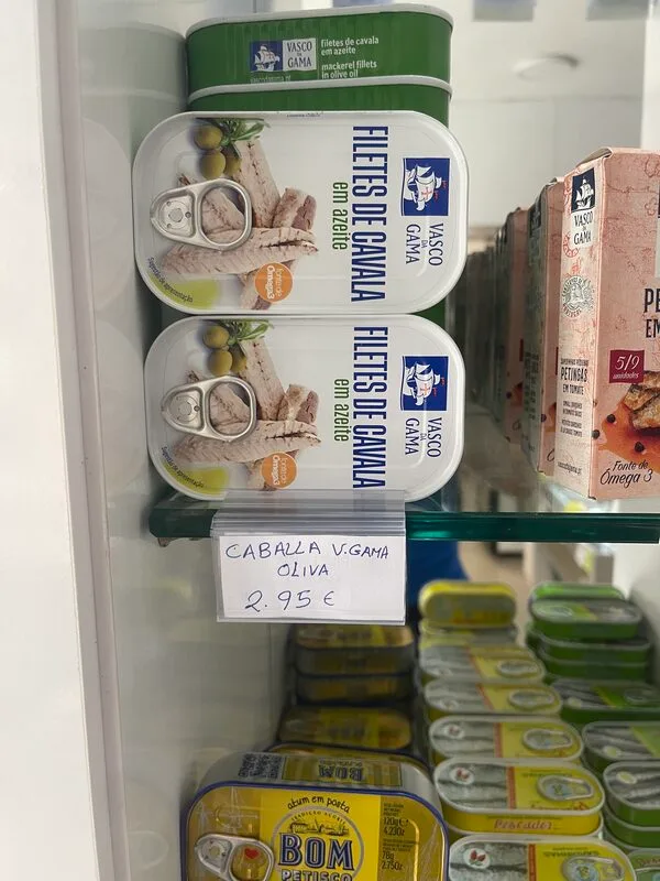 Cavala V.Gama em Azeite — Bacallá Fit, Sant Feliu de Llobregat