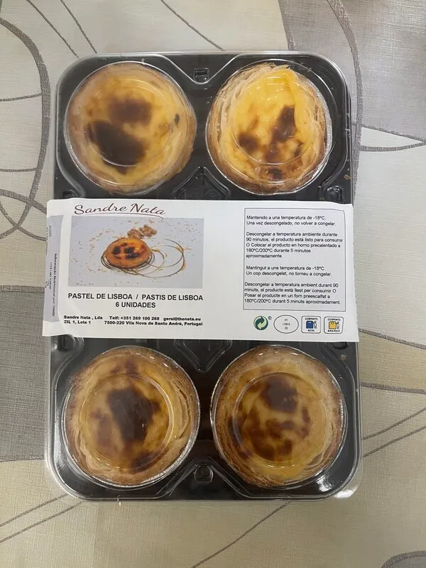 Pastel de Nata de Lisboa (Pack) — Bacallá Fit