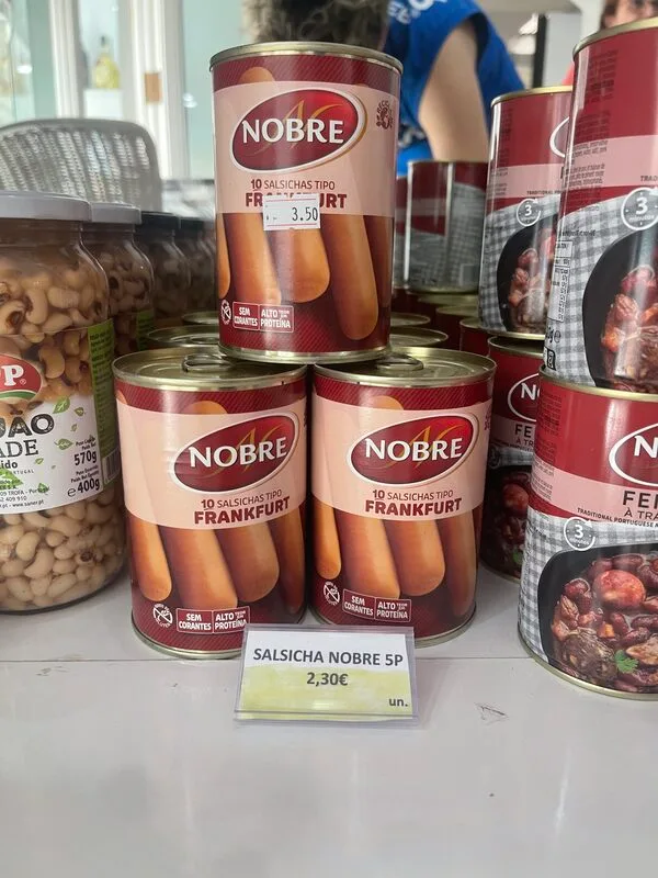 10 Salsichas Nobre Tipo Frankfurt — Bacallá Fit, Sant Feliu de Llobregat