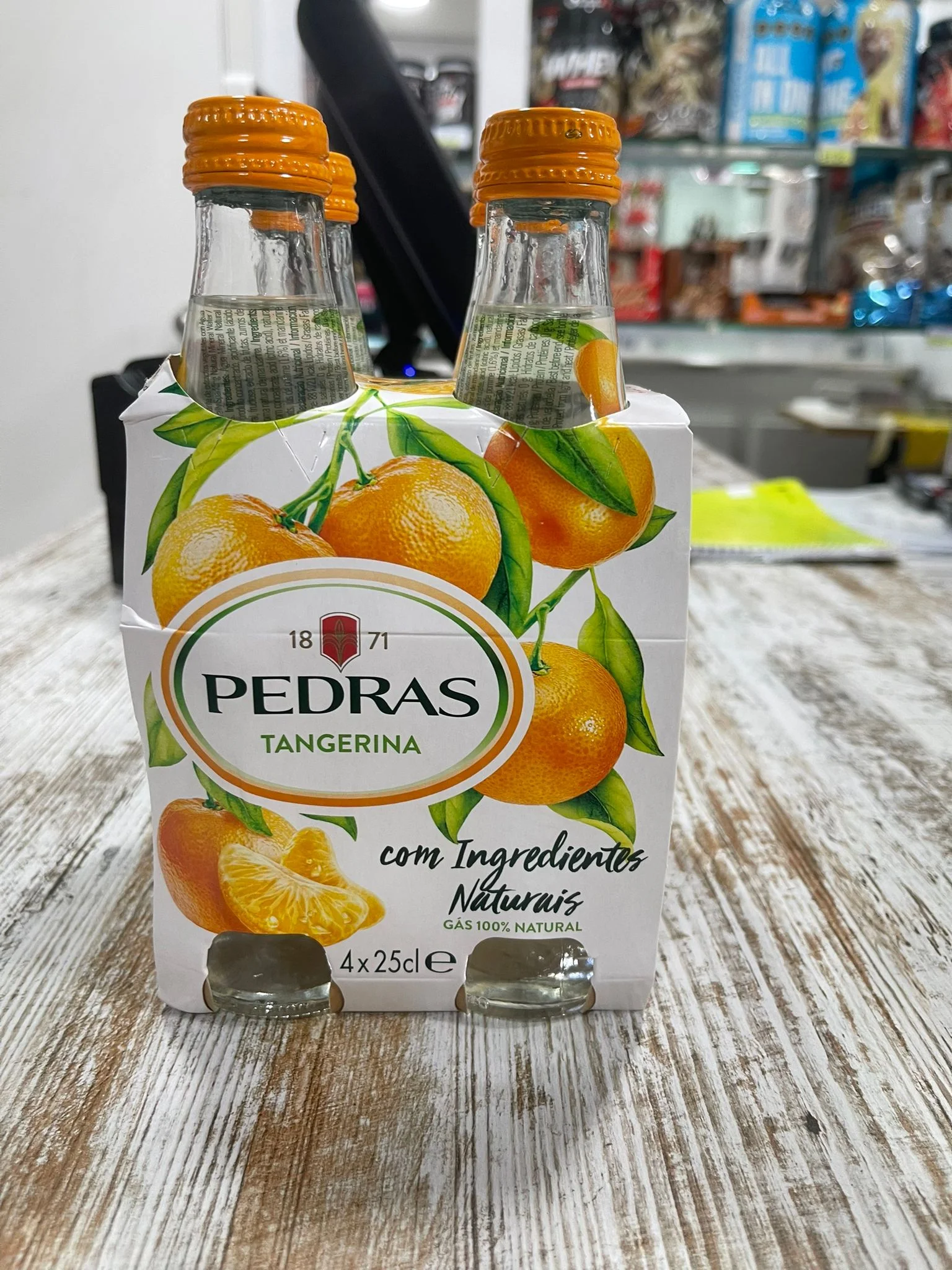 Pedras Tangerina 4x25cl — Bacallá Fit, Sant Feliu de Llobregat
