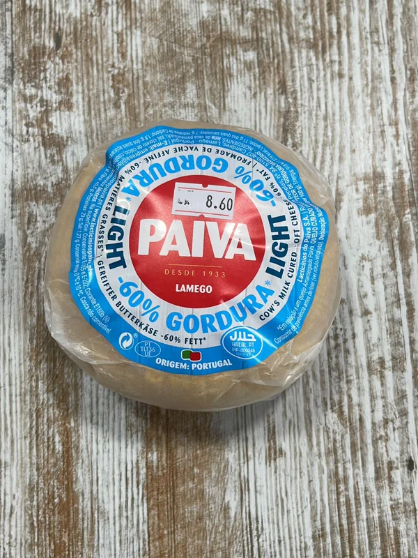 Queijo Paiva Light -60% gordura — Bacallá Fit, Sant Feliu de Llobregat