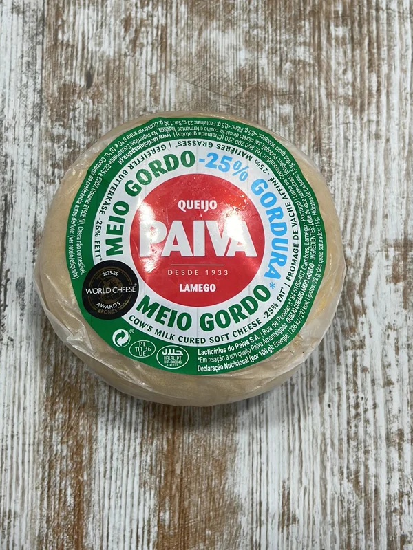 Queijo Paiva Meio Gordo -25% gordura — Bacallá Fit, Sant Feliu de Llobregat