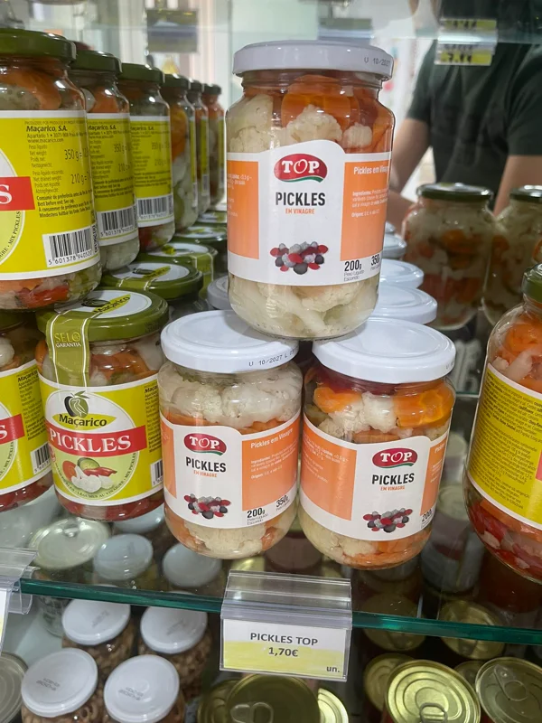 Pickles Top em Vinagre — Bacallá Fit, Sant Feliu de Llobregat