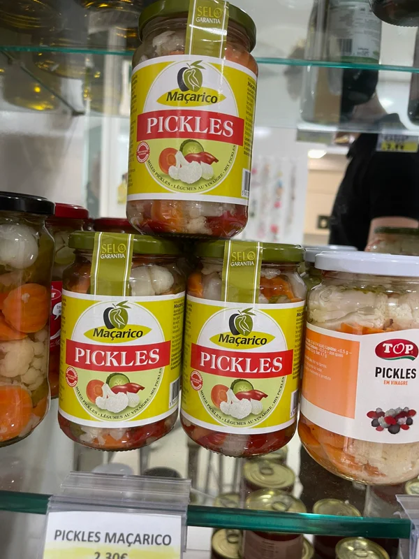 Pickles Maçarico Tamanho Pequeno — Bacallá Fit, Sant Feliu de Llobregat