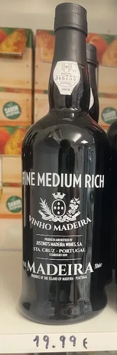 Vinho da Madeira — Bacallá Fit, Sant Feliu de Llobregat