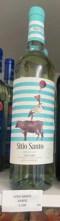 Vinho Verde Sítio Santo — Bacallá Fit, Sant Feliu de Llobregat