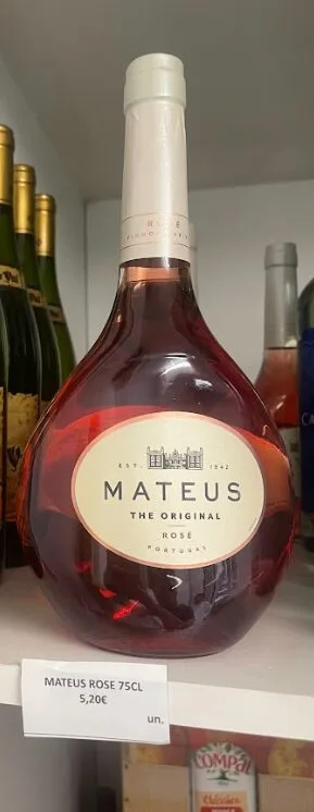 Vinho Mateus Rosé — Bacallá Fit, Sant Feliu de Llobregat