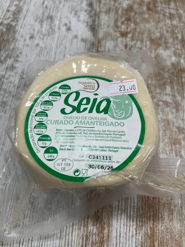 Queijo Seia de Ovelha — Bacallá Fit, Sant Feliu de Llobregat