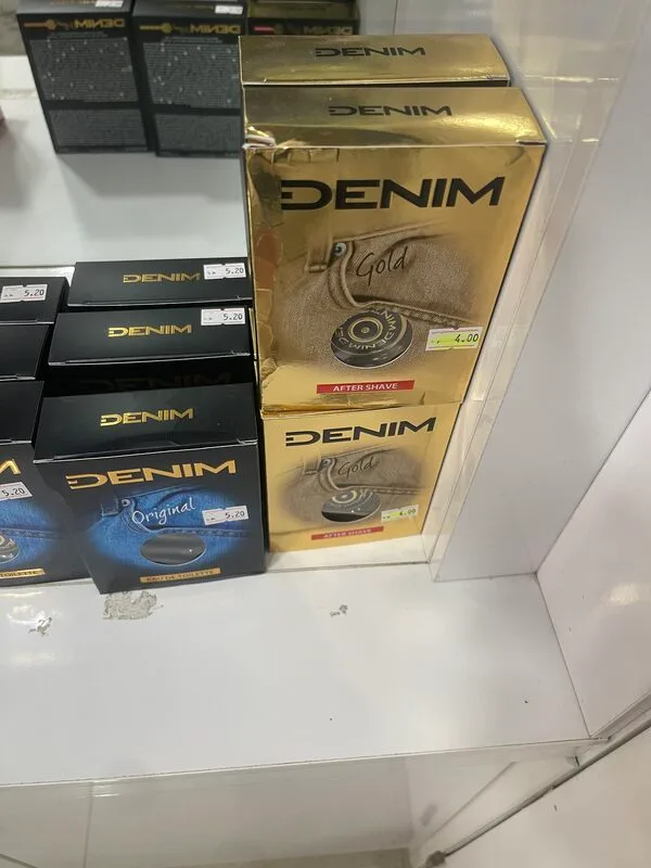 Denim Gold Eau de Toilette — Bacallá Fit, Sant Feliu de Llobregat